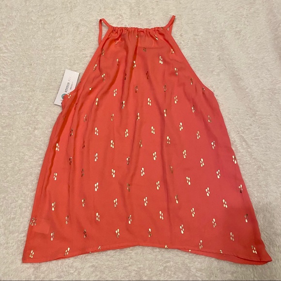 Collective Concepts Krissa Keyhole Halter Blouse - Picture 2 of 2